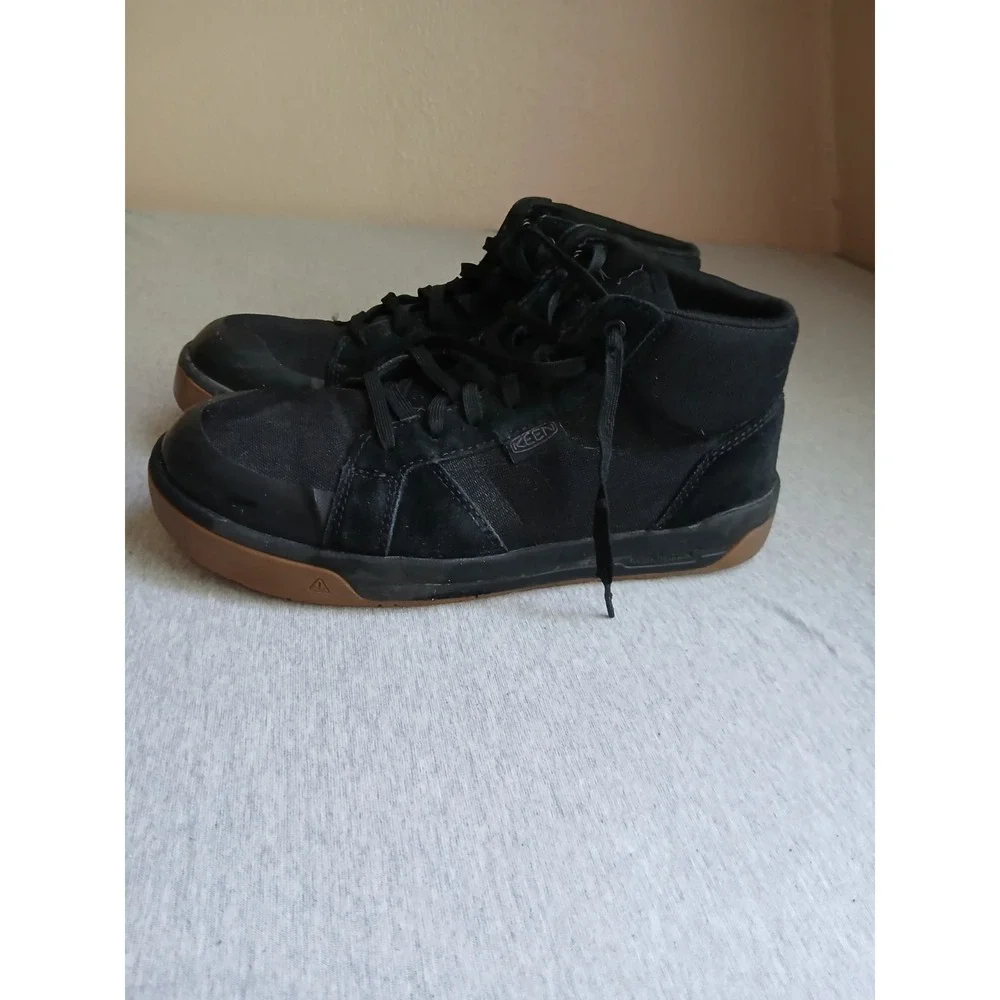 Keen Shoes 9 D Kenton Mid Work Wear Utility Comfort Carbon Toe Black